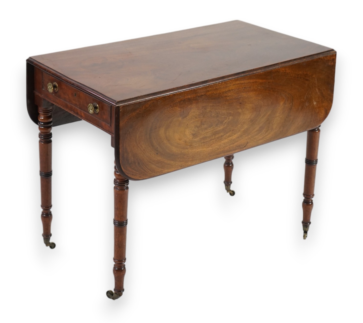 A Regency mahogany Pembroke table